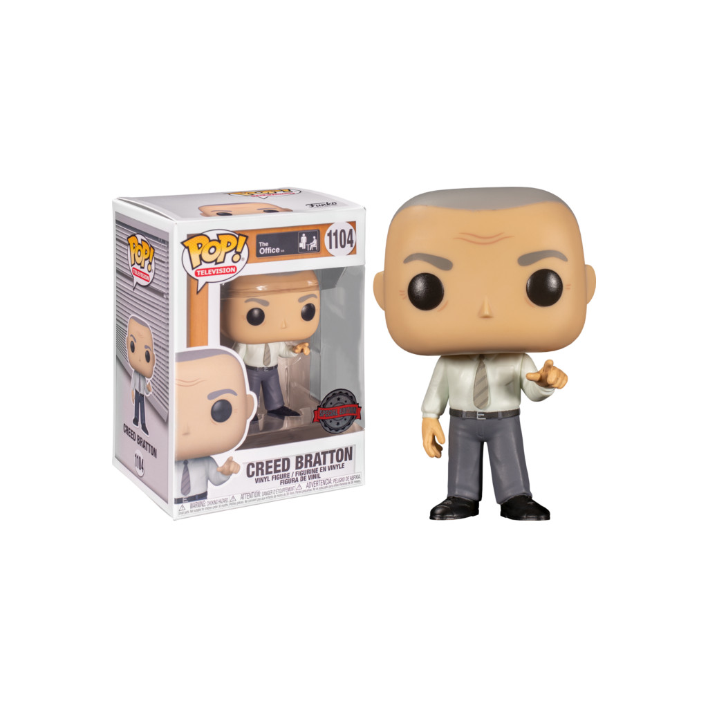 Figurine Creed Bratton / The Office / Funko Pop TV 1104