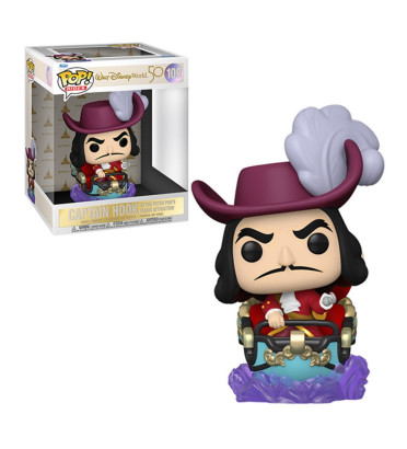 CAPTAIN HOOK AT THE PETER PANS FLIGHT ATTRACTION / DISNEY WORLD / FIGURINE FUNKO POP