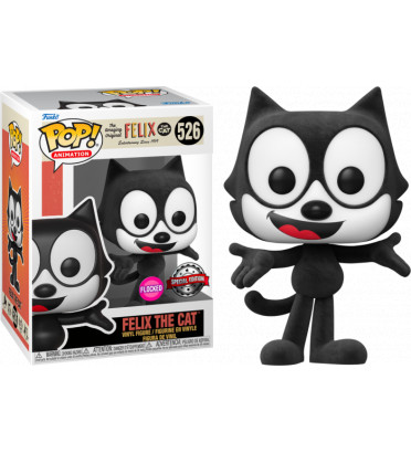 FELIX THE CAT / FELIX THE CAT / FIGURINE FUNKO POP / EXCLUSIVE SPECIAL EDITION / FLOCKED