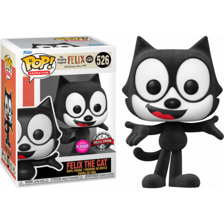 FELIX THE CAT / FELIX THE CAT / FIGURINE FUNKO POP / EXCLUSIVE SPECIAL EDITION / FLOCKED