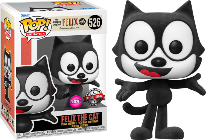 Figurine Funko Pop Floqué Felix le Chat Edition Limitée boutique ge