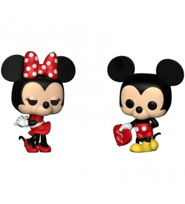 2 PACK MICKEY ET MINNIE MOUSE / MICKEY MOUSE / FIGURINE FUNKO POP / EXCLUSIVE