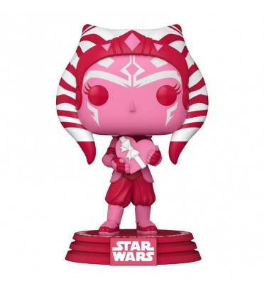 AHSOKA SAINT VALENTIN / STAR WARS / FIGURINE FUNKO POP