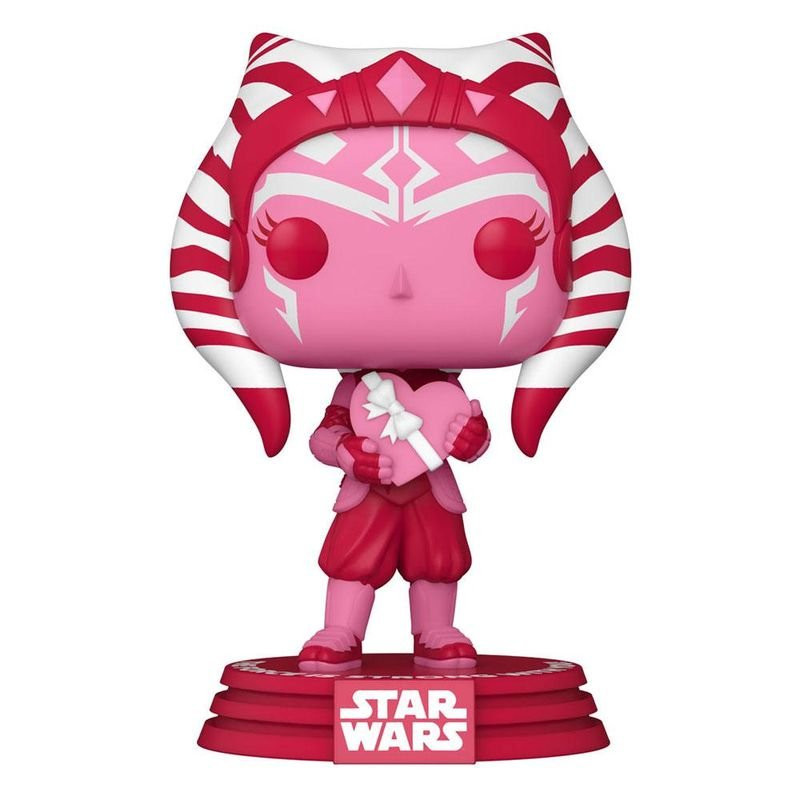 AHSOKA SAINT VALENTIN / STAR WARS / FIGURINE FUNKO POP