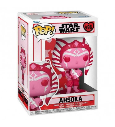 AHSOKA SAINT VALENTIN / STAR WARS / FIGURINE FUNKO POP