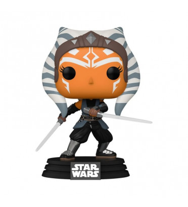 AHSOKA WITH SABERS / STAR WARS THE MANDALORIAN / FIGURINE FUNKO POP