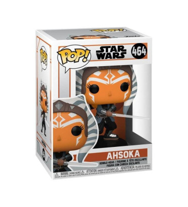 AHSOKA WITH SABERS / STAR WARS THE MANDALORIAN / FIGURINE FUNKO POP AHSOKA WITH SABERS / STAR WARS THE MANDALORIAN / FIGURINE FUNKO POP