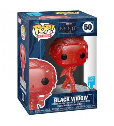 BLACK WIDOW ARTIST SERIES WITH POP PROTECTOR / INFINITY SAGA / FIGURINE FUNKO POP