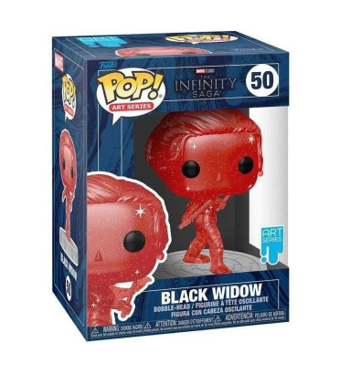BLACK WIDOW ARTIST SERIES WITH POP PROTECTOR / INFINITY SAGA / FIGURINE FUNKO POP BLACK WIDOW ARTIST SERIES WITH POP PROTECTOR / INFINITY SAGA / FIGURINE FUNKO POP