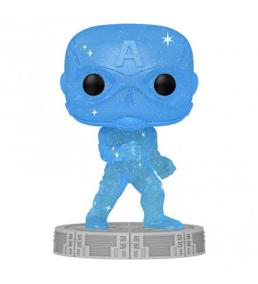 CAPTAIN AMERICA ARTIST SERIES WITH POP PROTECTOR / INFINITY SAGA / FIGURINE FUNKO POP