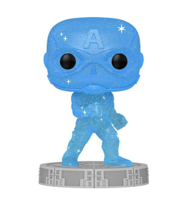 CAPTAIN AMERICA ARTIST SERIES WITH POP PROTECTOR / INFINITY SAGA / FIGURINE FUNKO POP