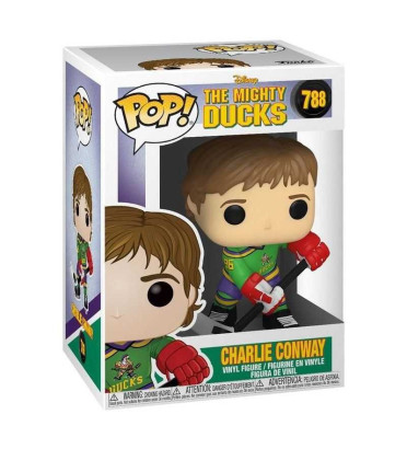 CHARLIE CONWAY / THE MIGHTY DUCKS / FIGURINE FUNKO POP CHARLIE CONWAY / THE MIGHTY DUCKS / FIGURINE FUNKO POP