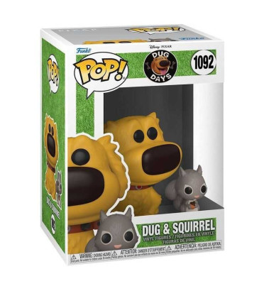DUG WITH SQUIRREL / DUG DAYS / FIGURINE FUNKO POP DUG WITH SQUIRREL / DUG DAYS / FIGURINE FUNKO POP