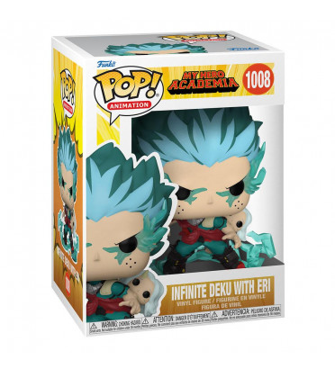 INFINITE DEKU WITH ERI / MY HERO ACADEMIA / FIGURINE FUNKO POP