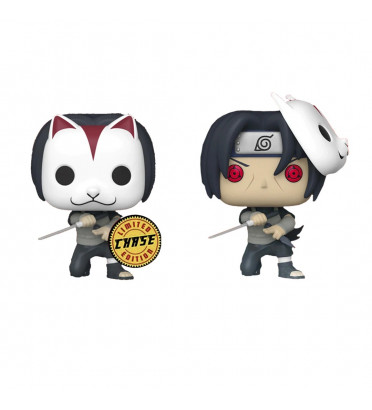 PACK ITACHI ANBU + CHASE / NARUTO / FIGURINE FUNKO POP / EXCLUSIVE SPECIAL EDITION