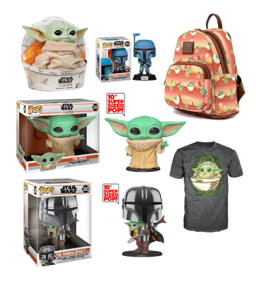 MEGA PACK MANDALORIAN / STAR WARS / FIGURINE FUNKO POP MEGA PACK MANDALORIAN / STAR WARS / FIGURINE FUNKO POP