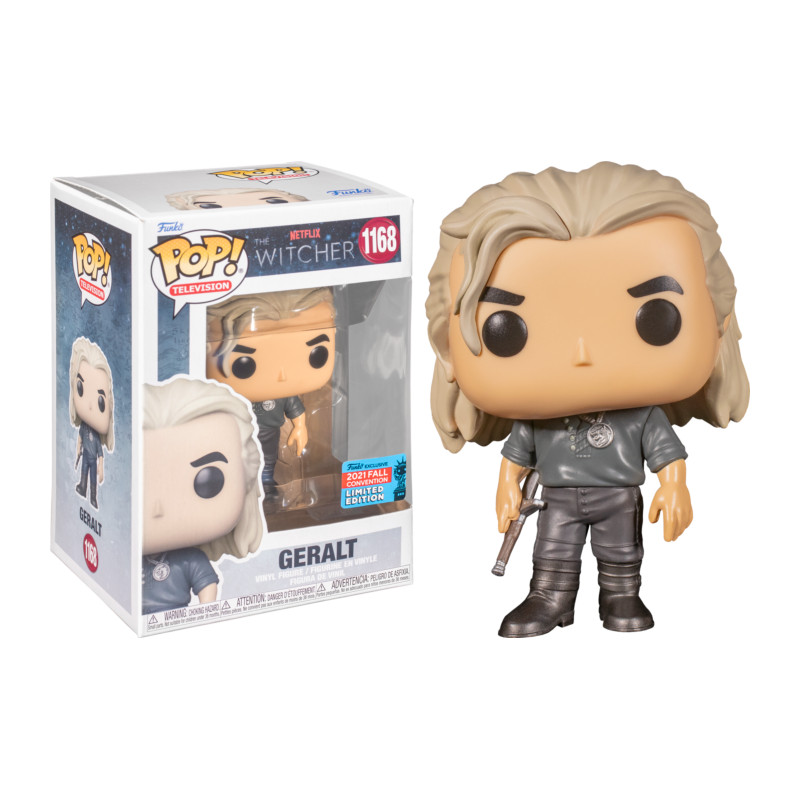 GERALT CASUAL / THE WITCHER NETFLIX / FIGURINE FUNKO POP / EXCLUSIVE NYCC 2021