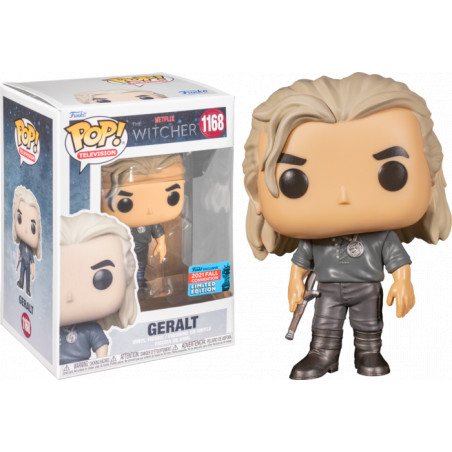 GERALT CASUAL / THE WITCHER NETFLIX / FIGURINE FUNKO POP / EXCLUSIVE NYCC 2021