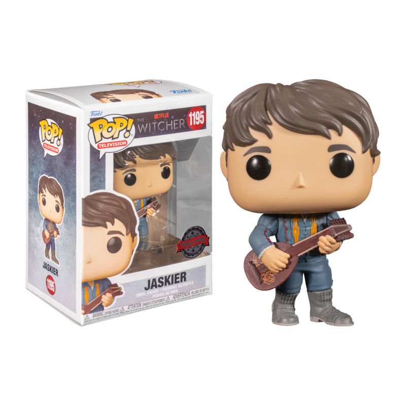 JASKIER WITH LUTE / THE WITCHER NETFLIX / FIGURINE FUNKO POP / EXCLUSIVE SPECIAL EDITION