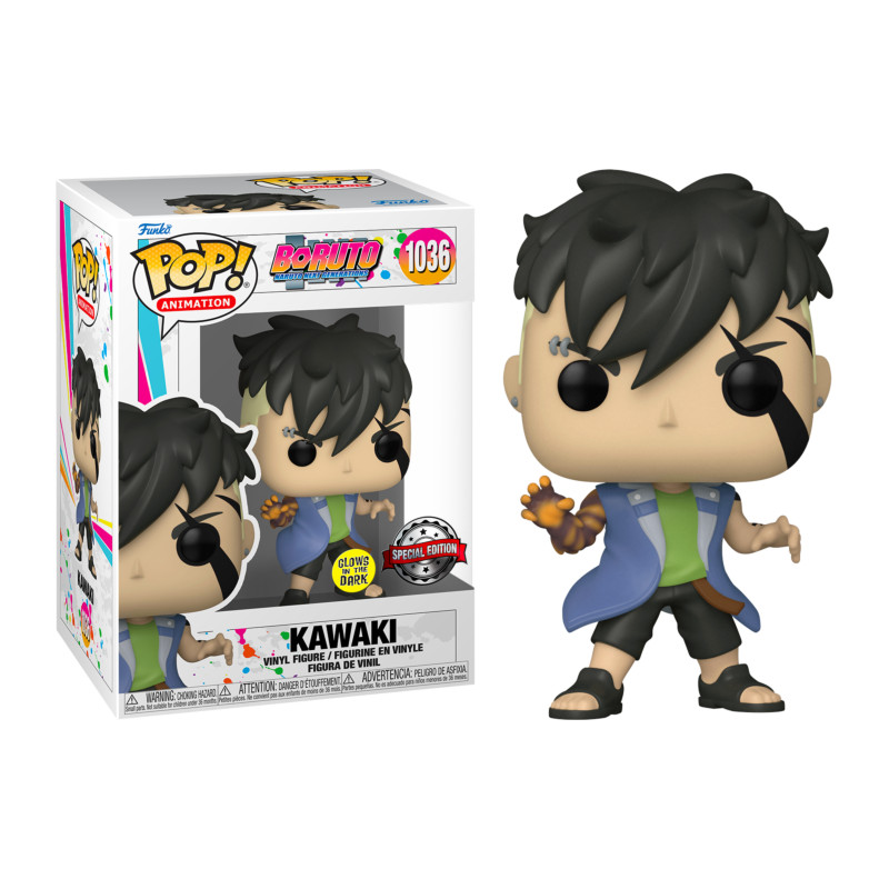 KAWAKI / BORUTO / FIGURINE FUNKO POP / EXCLUSIVE SPECIAL EDITION / GITD