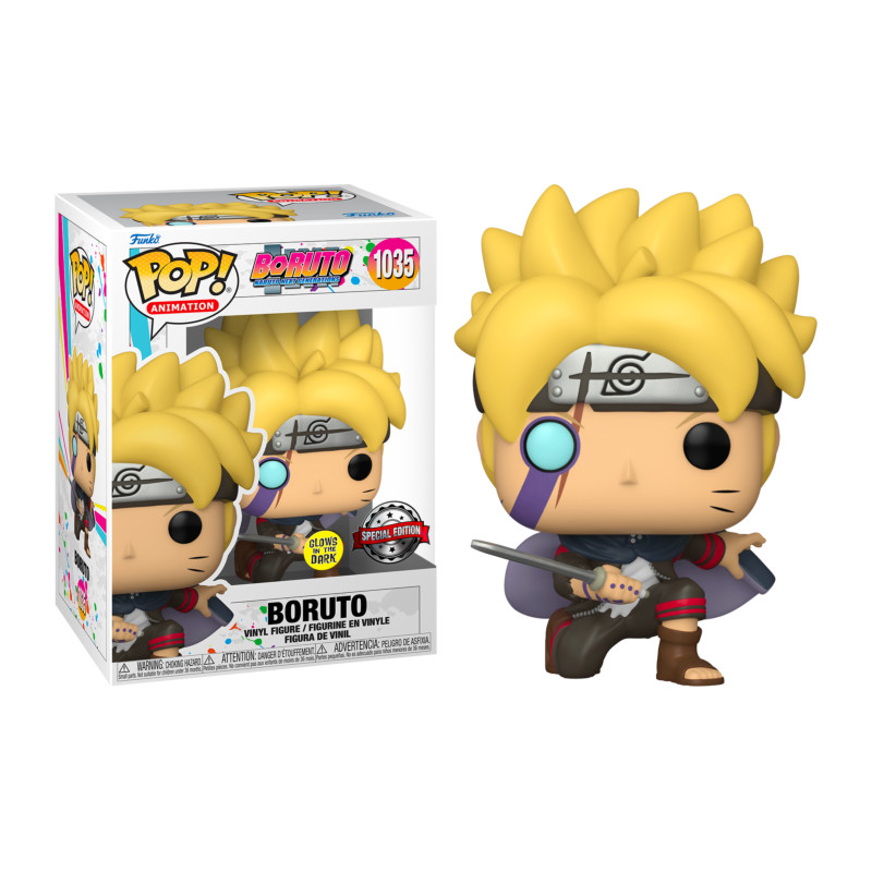 Figurine Boruto With Marks / Boruto / Funko Pop Animation 1035 / Exclusive  Special Edition / Gitd