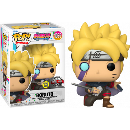 BORUTO WITH MARKS / BORUTO / FIGURINE FUNKO POP / EXCLUSIVE SPECIAL EDITION / GITD