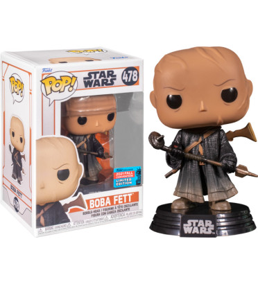 BOBA FETT TATTOOINE / STAR WARS THE MANDALORIAN / FIGURINE FUNKO POP / EXCLUSIVE NYCC 2021 BOBA FETT TATTOOINE / STAR WARS THE MANDALORIAN / FIGURINE FUNKO POP / EXCLUSIVE NYCC 2021