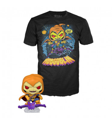 T-SHIRT L AVEC POP HOBGOBLIN / ANIMATED SPIDERMAN / FIGURINE FUNKO POP