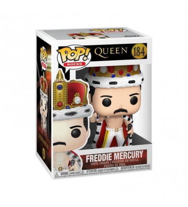 FREDDIE MERCURY KING / QUEEN / FIGURINE FUNKO POP