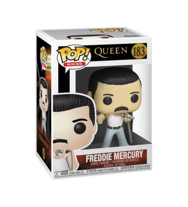 FREDDIE MERCURY RADIO GAGA 1985 / QUEEN / FIGURINE FUNKO POP