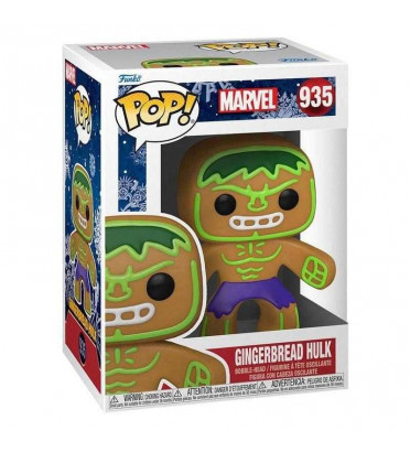 GINGERBREAD HULK / HOLIDAY MARVEL / FIGURINE FUNKO POP