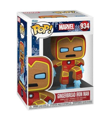 GINGERBREAD IRON MAN / HOLIDAY MARVEL / FIGURINE FUNKO POP