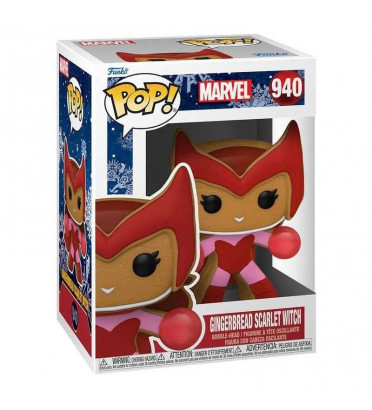 GINGERBREAD SCARLET WITCH / HOLIDAY MARVEL / FIGURINE FUNKO POP