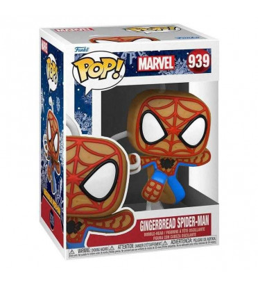 GINGERBREAD SPIDER-MAN / HOLIDAY MARVEL / FIGURINE FUNKO POP