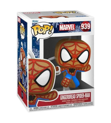 GINGERBREAD SPIDER-MAN / HOLIDAY MARVEL / FIGURINE FUNKO POP GINGERBREAD SPIDER-MAN / HOLIDAY MARVEL / FIGURINE FUNKO POP