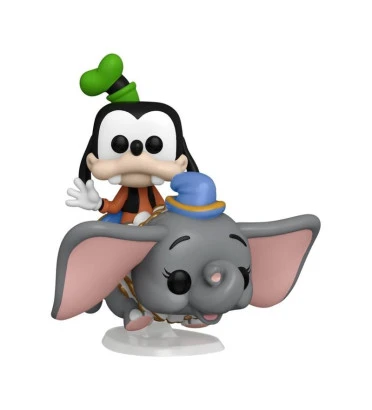 GOOFY AT THE DUMBO THE FLYING ELEPHANT ATTRACTION / DISNEY WORLD / FIGURINE FUNKO POP
