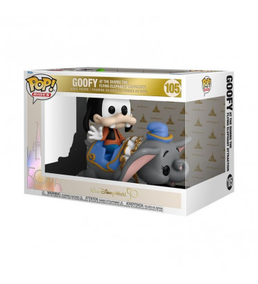 GOOFY AT THE DUMBO THE FLYING ELEPHANT ATTRACTION / DISNEY WORLD / FIGURINE FUNKO POP