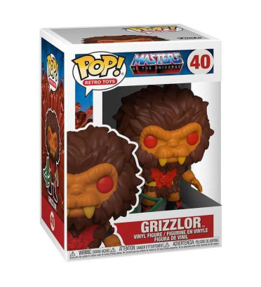 GRIZZLOR / LES MAITRES DE L'UNIVERS / FIGURINE FUNKO POP GRIZZLOR / LES MAITRES DE L'UNIVERS / FIGURINE FUNKO POP