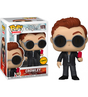 CROWLEY / GOOD OMENS / FIGURINE FUNKO POP / CHASE