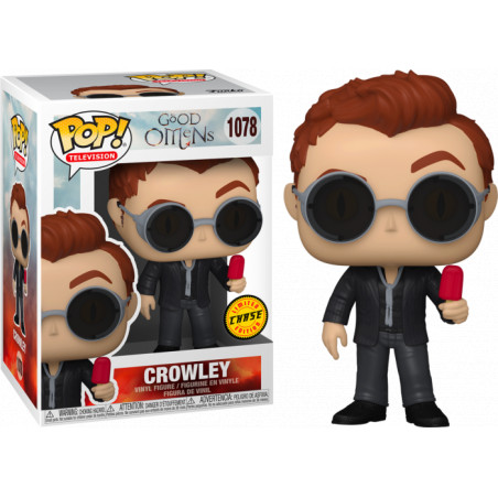 CROWLEY / GOOD OMENS / FIGURINE FUNKO POP / CHASE