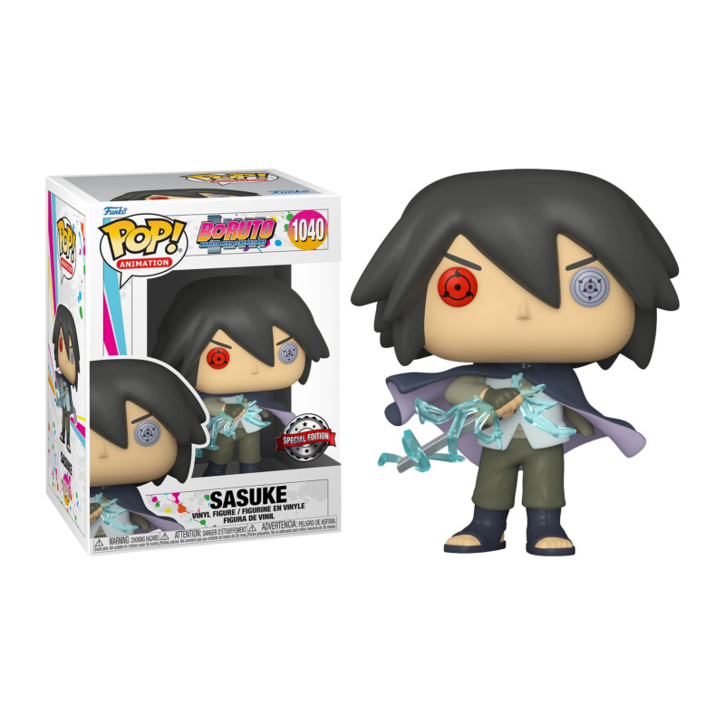 SASUKE SHARINGAN / BORUTO / FIGURINE FUNKO POP / EXCLUSIVE SPECIAL EDITION