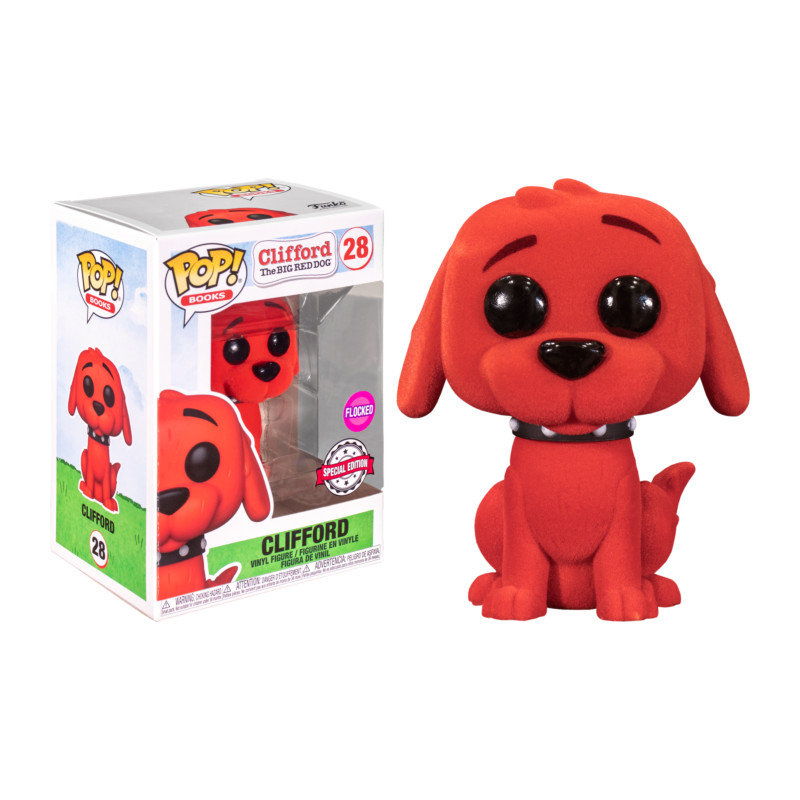 CLIFFORD / CLIFFORD / FIGURINE FUNKO POP / EXCLUSIVE SPECIAL EDITION / FLOCKED