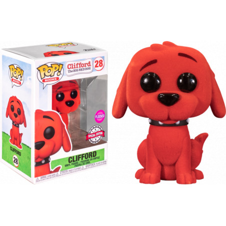 CLIFFORD / CLIFFORD / FIGURINE FUNKO POP / EXCLUSIVE SPECIAL EDITION / FLOCKED