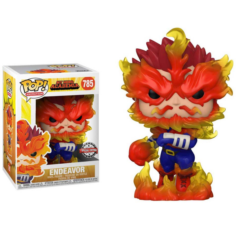 ENDEAVOR / MY HERO ACADEMIA / FIGURINE FUNKO POP / EXCLUSIVE SPECIAL EDITON / GITD