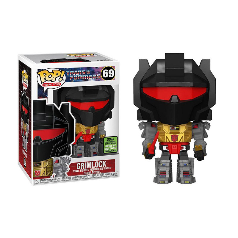 GRIMLOCK / TRANFORMERS / FIGURINE FUNKO POP / EXCLUSIVE ECCC 2021