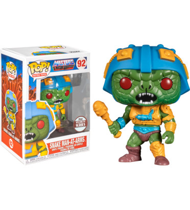 SNAKE MAN AT ARMS / LES MAITRES DE LUNIVERS / FIGURINE FUNKO POP / EXCLUSIVE SPECIALTY SERIES SNAKE MAN AT ARMS / LES MAITRES DE LUNIVERS / FIGURINE FUNKO POP / EXCLUSIVE SPECIALTY SERIES