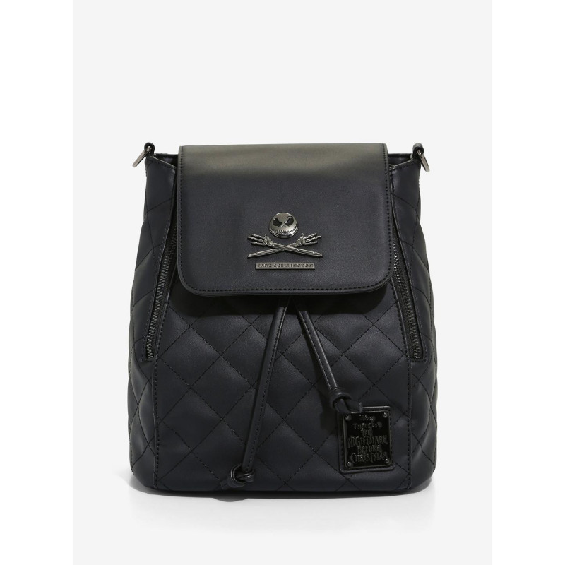 MINI SAC A DOS QUILTED / LETRANGE NOEL DE MR JACK / LOUNGEFLY MINI SAC A DOS QUILTED / LETRANGE NOEL DE MR JACK / LOUNGEFLY