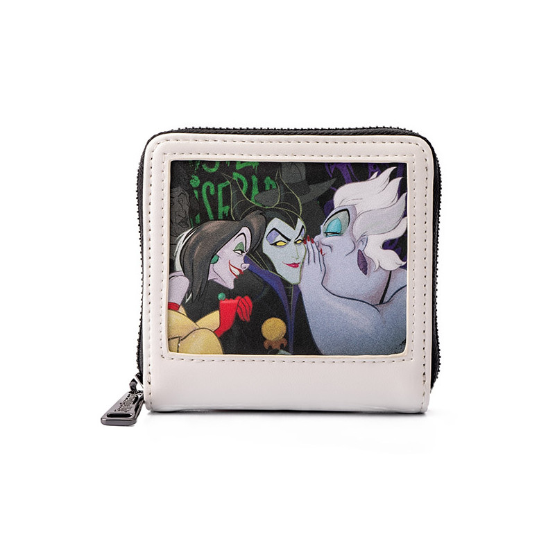 PORTEFEUILLE VILLAINS CLUB POLAROID / VILLAINS DISNEY / LOUNGEFLY