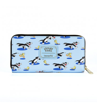 PORTEFEUILLE SILVESTER ET TWEETY / LOONEY TUNES / LOUNGEFLY