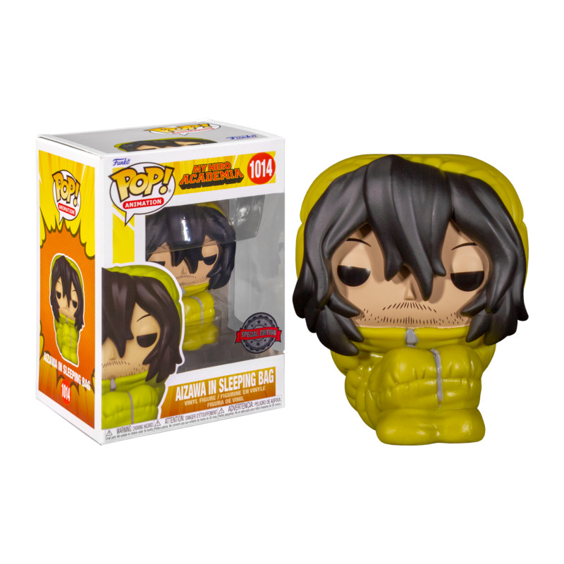 AIZAWA IN SLEEPING BAG / MY HERO ACADEMIA / FIGURINE FUNKO POP / EXCLUSIVE SPECIAL EDITION